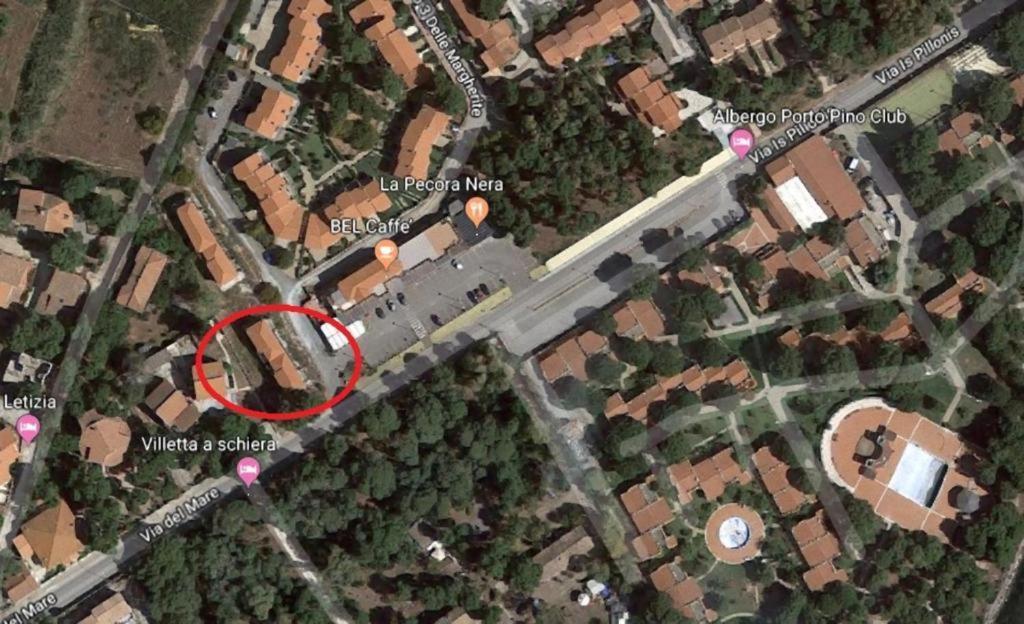 Case Vacanze "Bianco Mare" Porto Pino Exterior foto