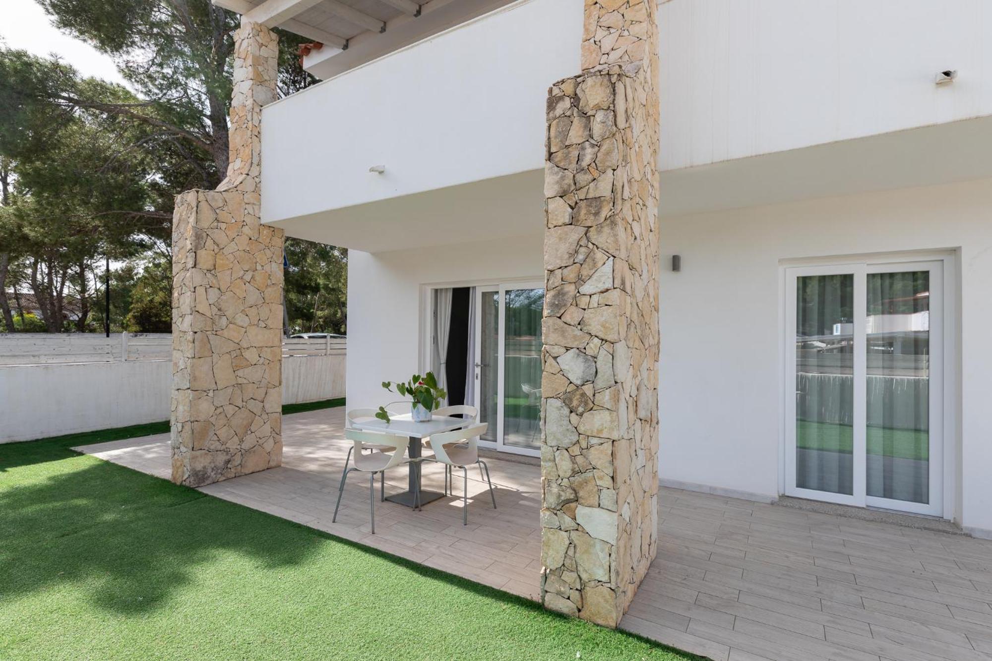 Case Vacanze "Bianco Mare" Porto Pino Cameră foto