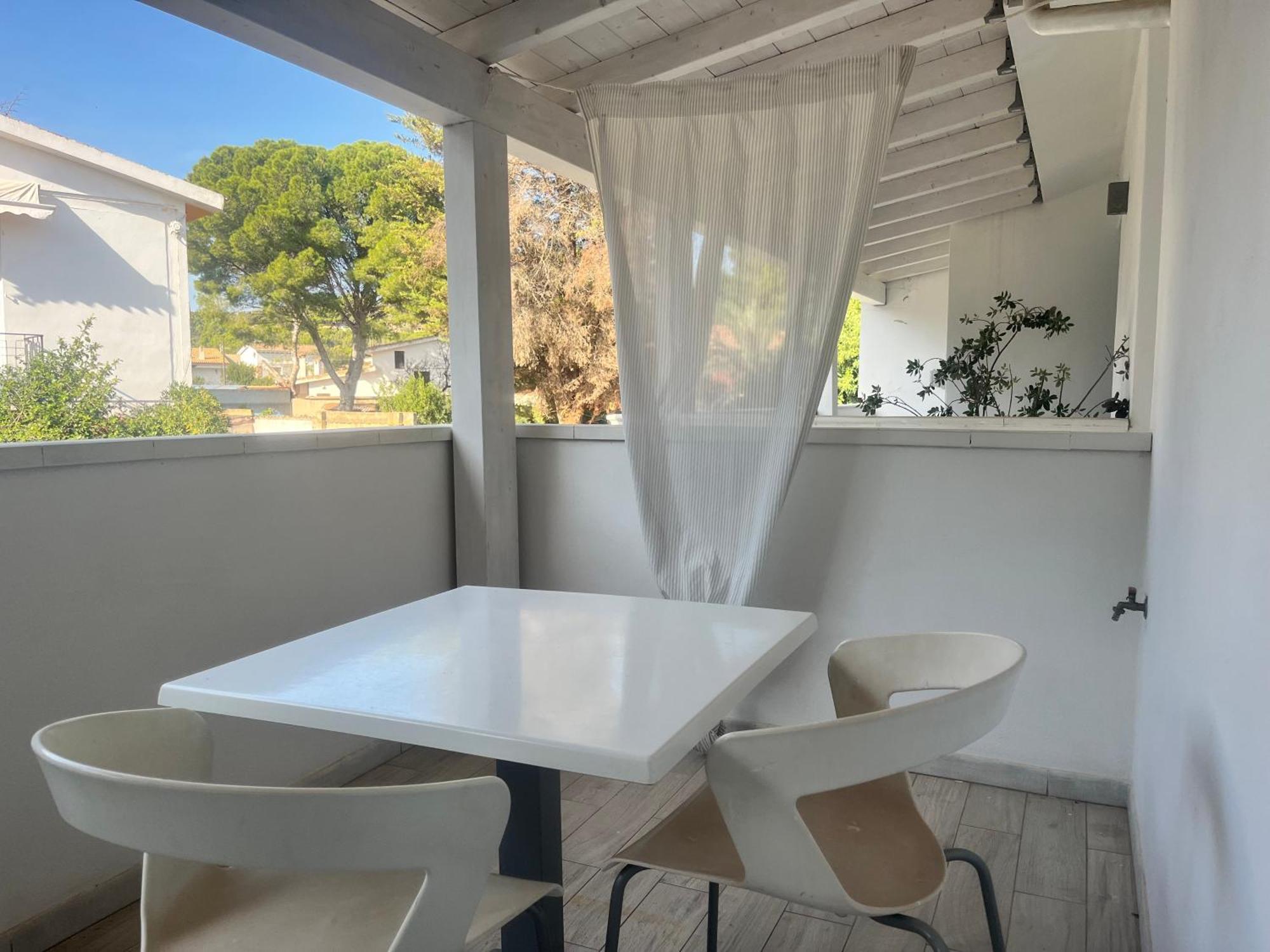 Case Vacanze "Bianco Mare" Porto Pino Exterior foto